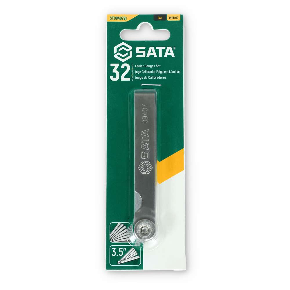 SATA ST09407SJ 32-Piece Feeler Gauge Set 4