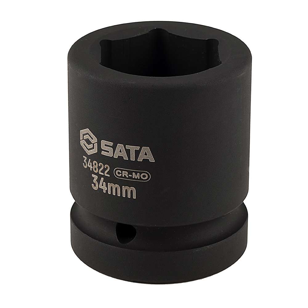 SATA ST34843 1" Drive 6 Point Metric Impact Socket 55mm 2