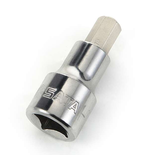 SATA GL24208 1/2" Drive Hex Bit Socket 14mm 1
