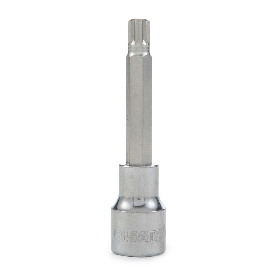 SATA SC25805 1/2" Drive Long Triple Square Bit Socket M12 0