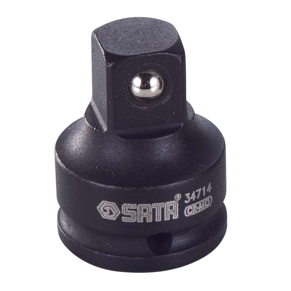 SATA ST34714SC 1/4" Drive Impact Adapter 1/4"F x 3/8"M 0