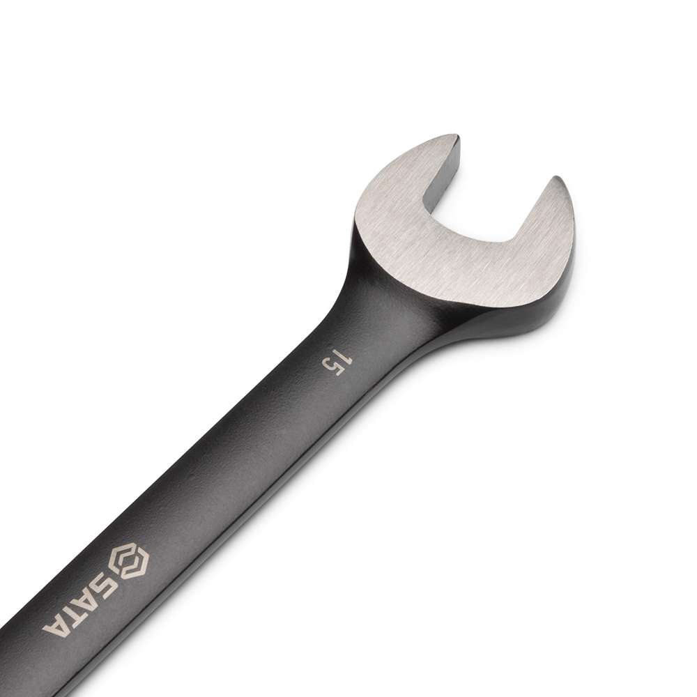 SATA ST08032 12-Piece Metric Combination Ratcheting Wrench Set - Black Edition 3