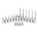 SATA ST09053SJ 18-Piece 1/4" and 1/2" Drive Hex Bit Socket Set 3