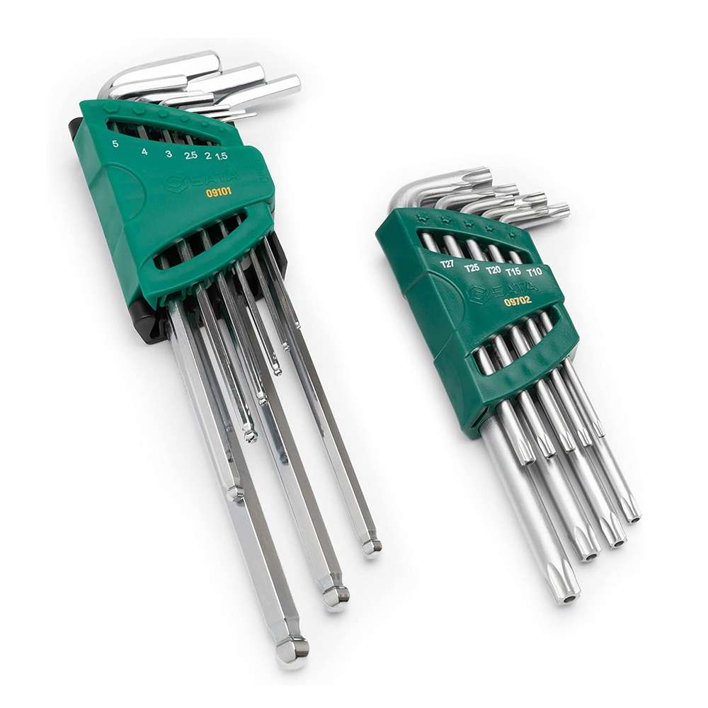 SATA GL09922 27-Piece SAE Combination Wrench Tray Set 2