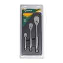 SATA ST13975 3-Piece 120XP 1/4", 3/8" and 1/2" Ratchet Set 4