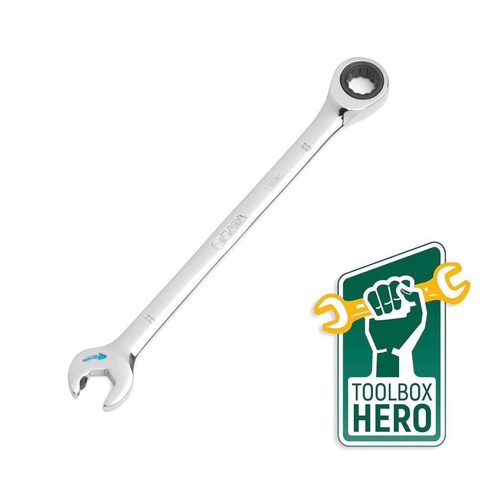 SATA ST09075 3-Piece Metric Double Ratcheting Wrench Set 1