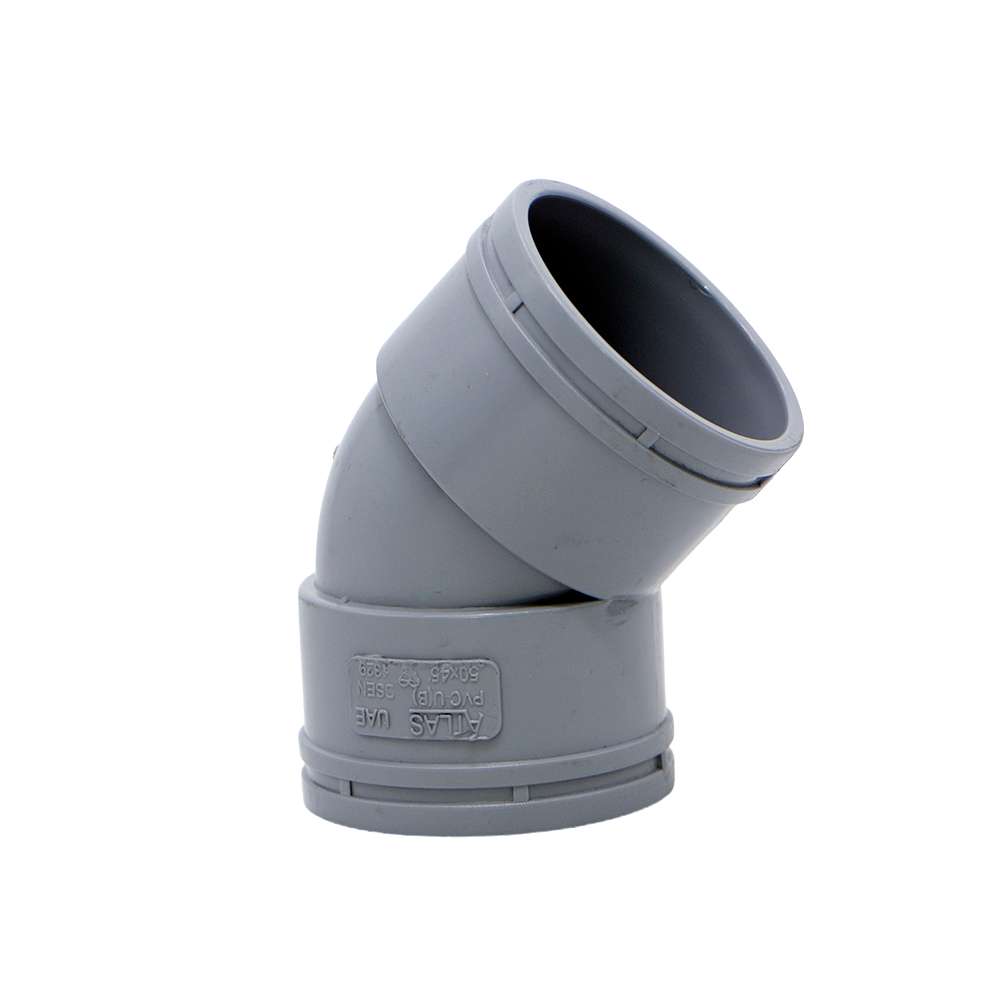 Atlas 45 Degree UPVC Elbow - Per Pcs 0