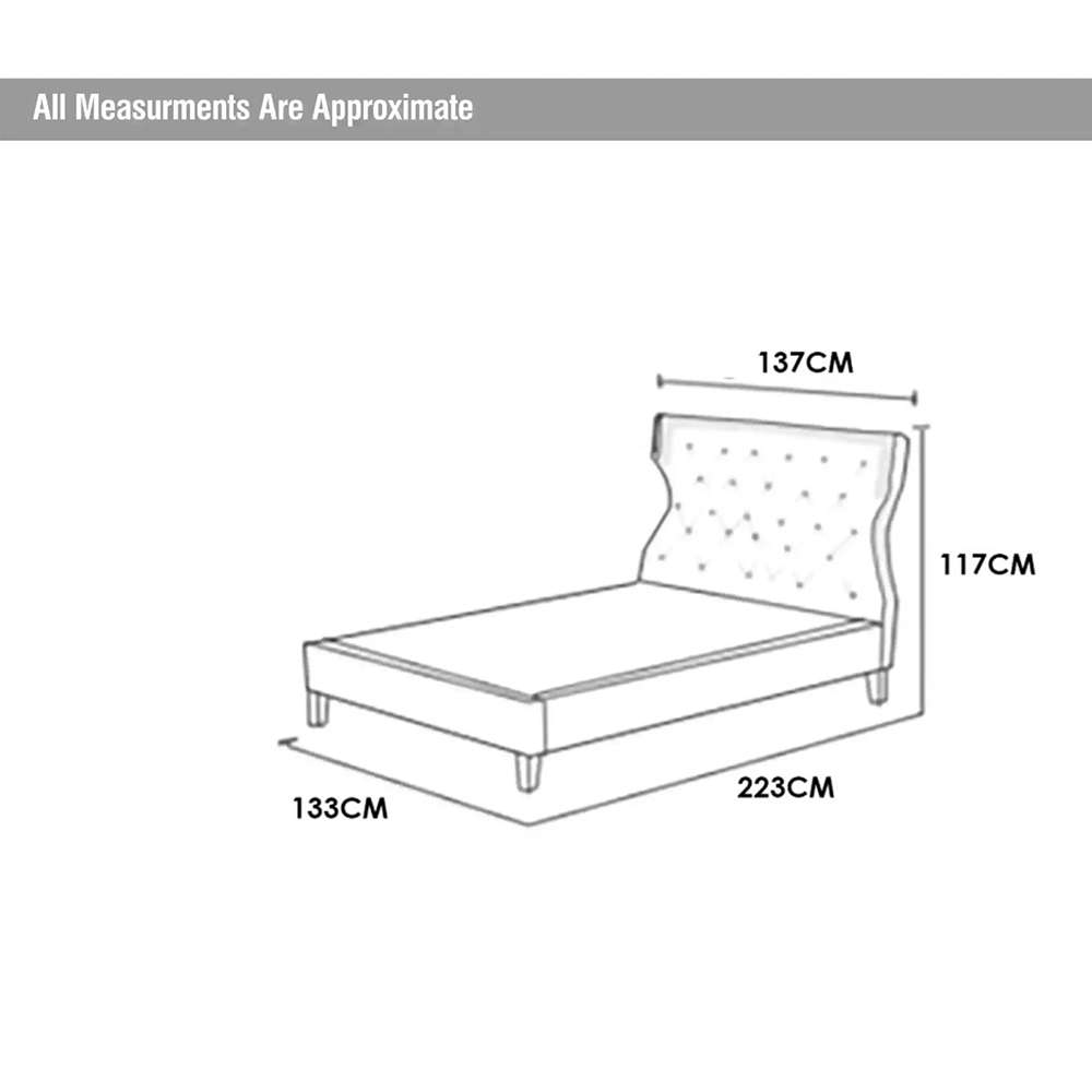 RoMilanese Single Bed - Natural White 5