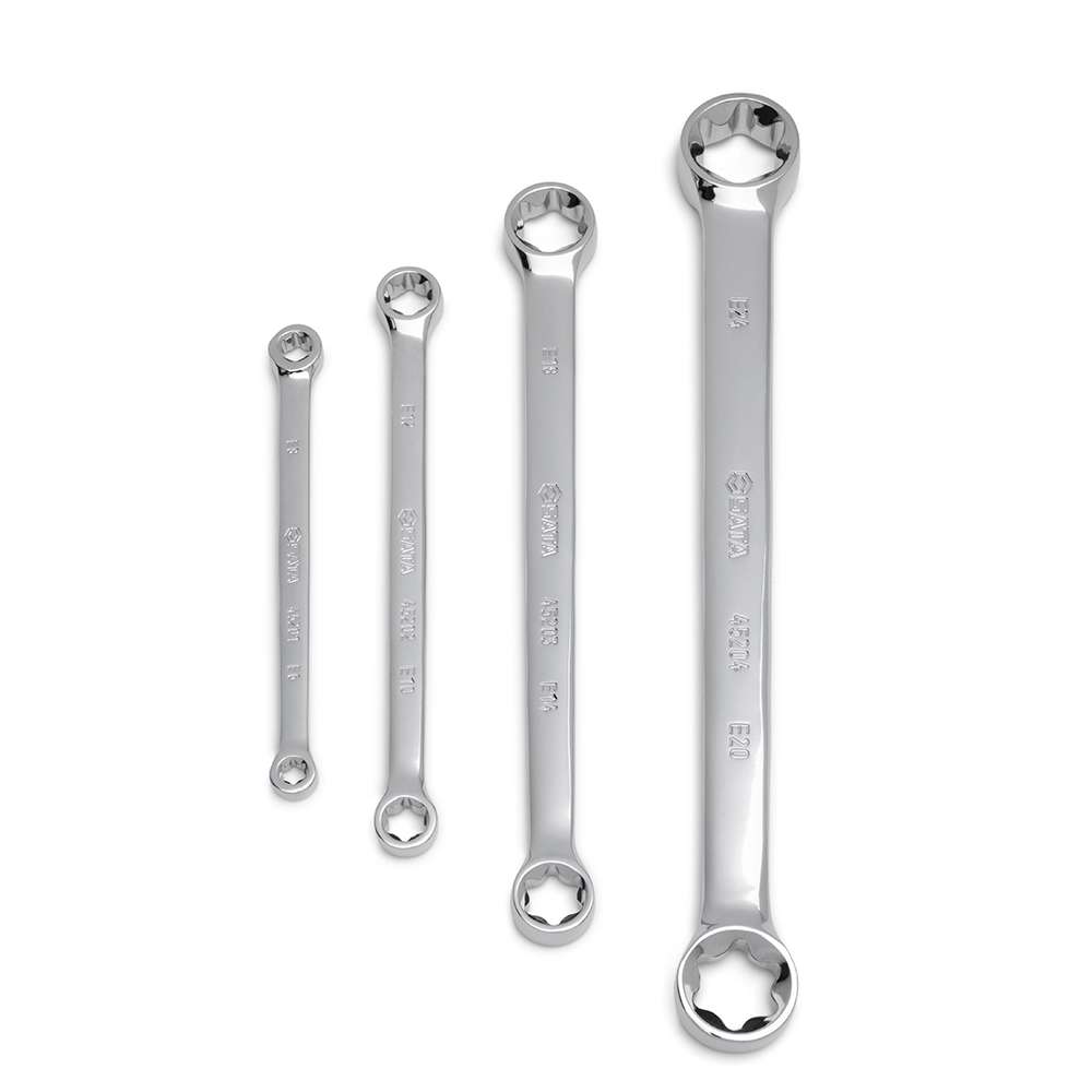 SATA ST09012SJ 4-Piece E-Torx Box Wrench Set 1