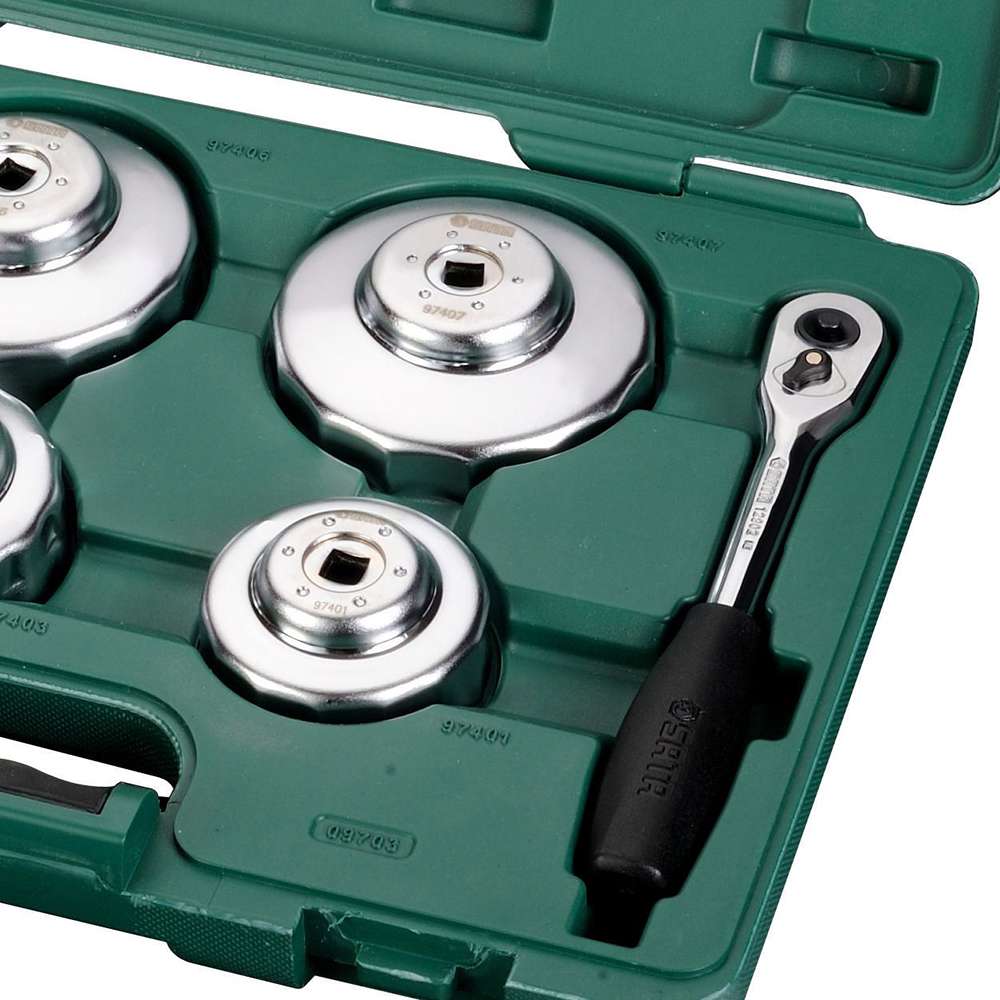 SATA GL09703 8-Piece End Cap Oil Filter Wrench Set 2