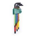 SATA ST09101CHBSJ 9-Piece Ball Point Black Oxide Hex Key Set 3