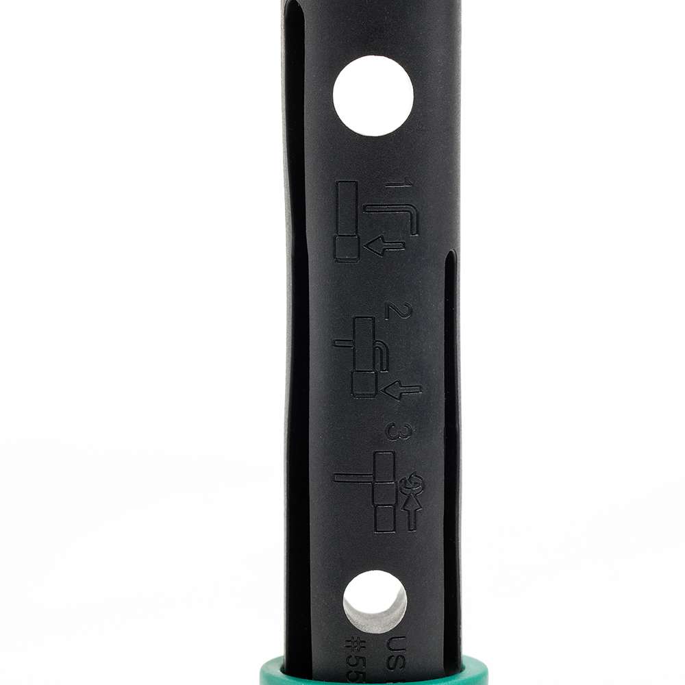 مجموعة مفاتيح سداسية من ساتا ذات رأس كروي طويلة جداً مكونة من (9) قطع موديل (GL09124) 10