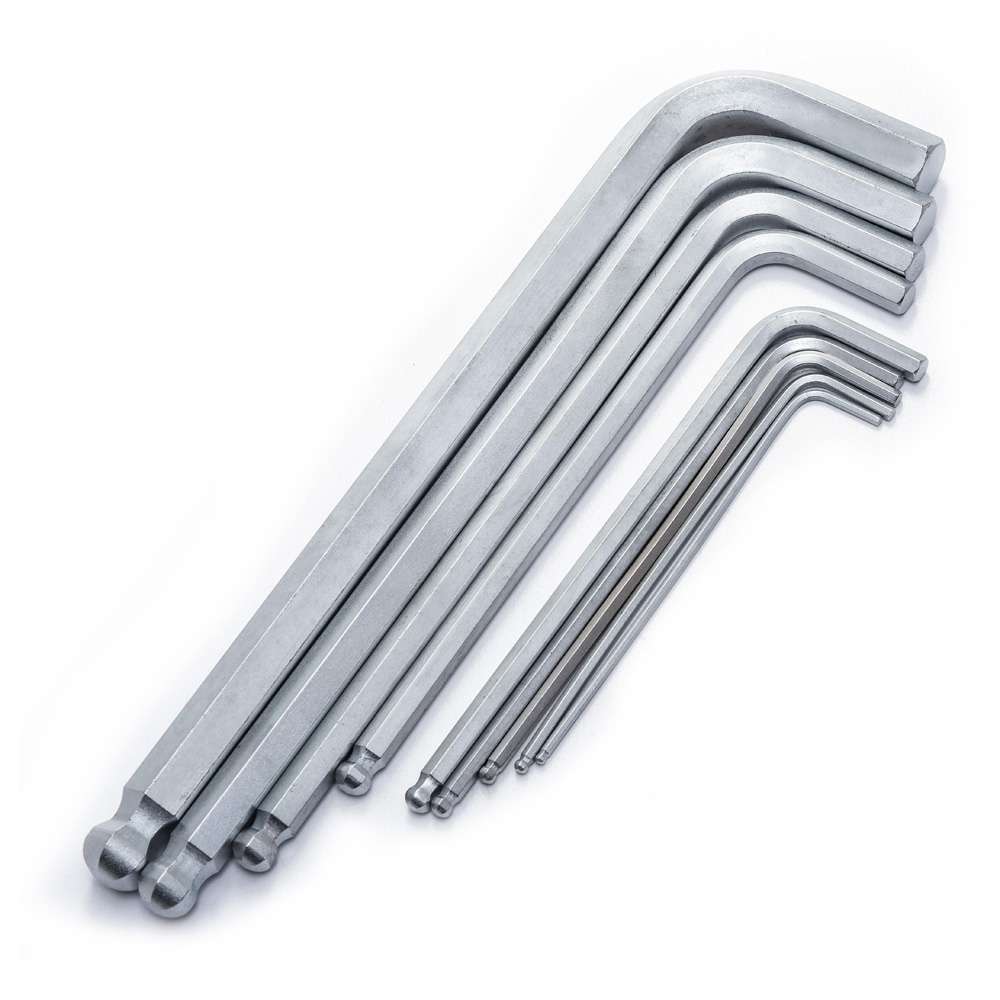 SATA ST09105ASJ 9-Piece Metric Long Ball Point Hex Key Set 1