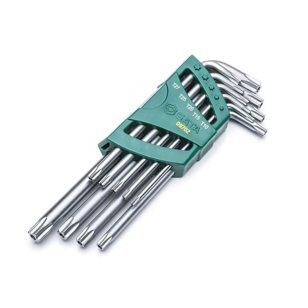 SATA ST09702 9-Piece Tamper-Proof Torx Key Set 0