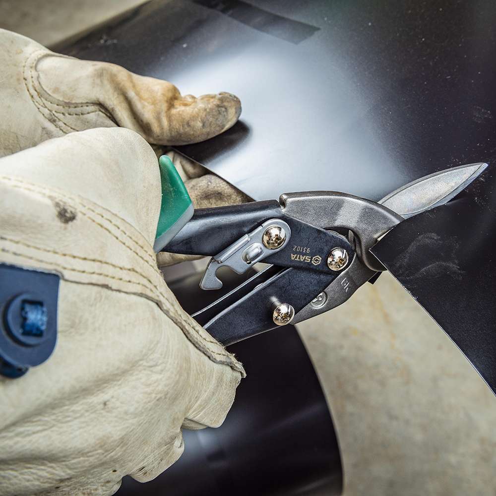 مقص المعدن اليميني ساتا قياس (10") موديل (ST93102ST) 4