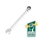 SATA ST43613 Double Ratcheting Wrench 17mm 6