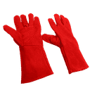 Welding Gloves Leather Red (Per Pcs) 1