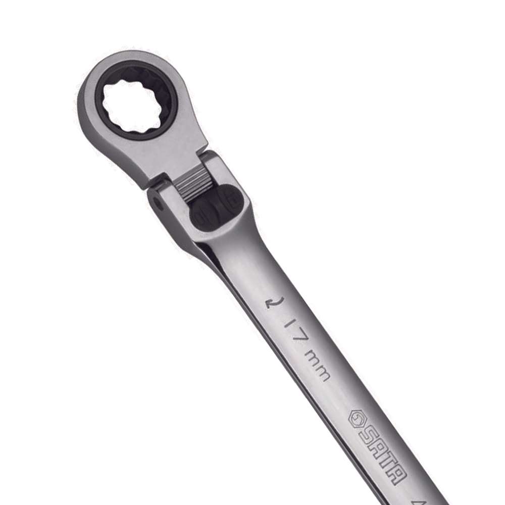 SATA GL46809 XL Locking Flex Head Ratcheting Wrench 16mm 1