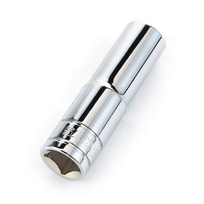SATA ST13202SC 1/2" Drive 6 Point Deep Socket 7/16" 0