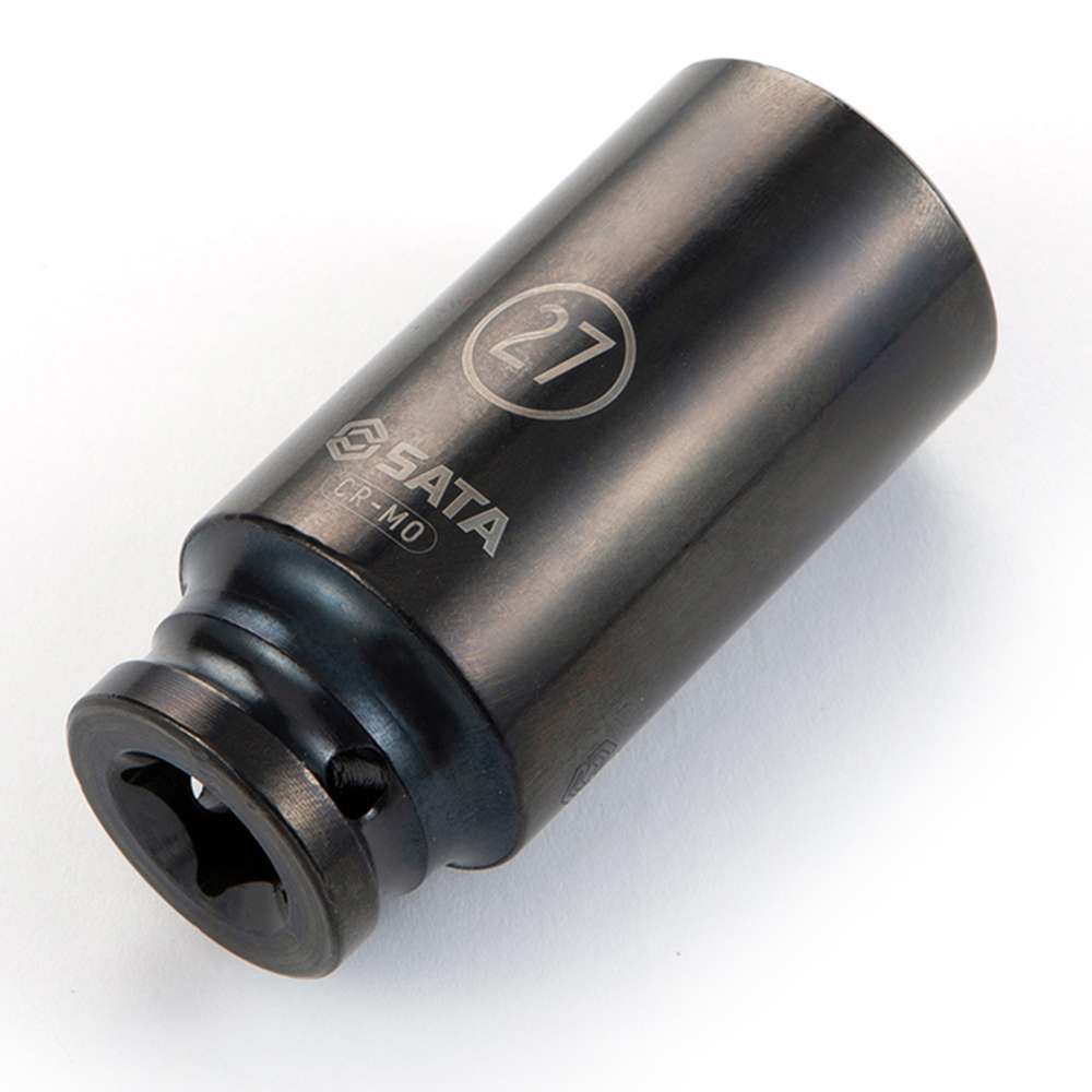SATA ST34419SC 1/2" Drive 6 Point Impact Deep Socket 26mm 1