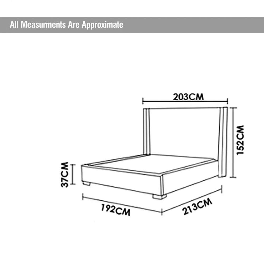 RoDale King Bed - Grey 6