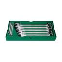 SATA ST09907 8-Piece Metric Combination Wrench Tray Set 1