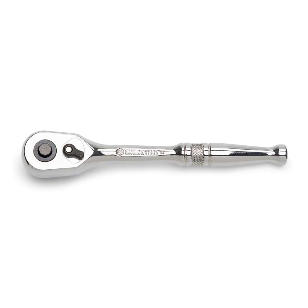 SATA STP11905 1/4" Drive Quick-Release Teardrop Ratchet 8
