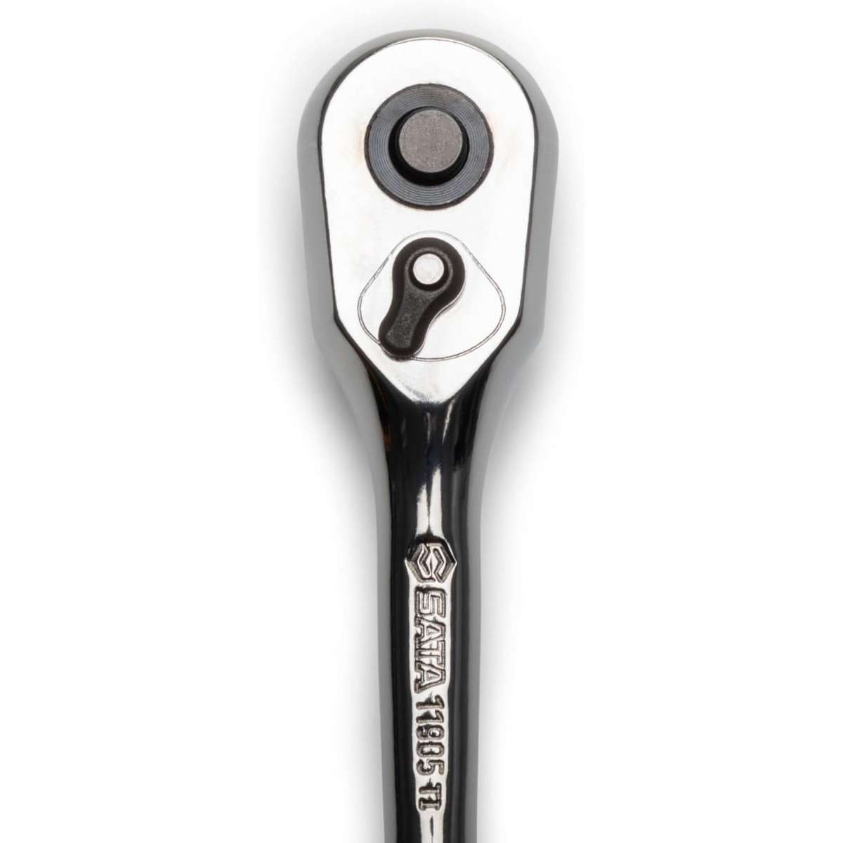 SATA STP11905 1/4" Drive Quick-Release Teardrop Ratchet 5
