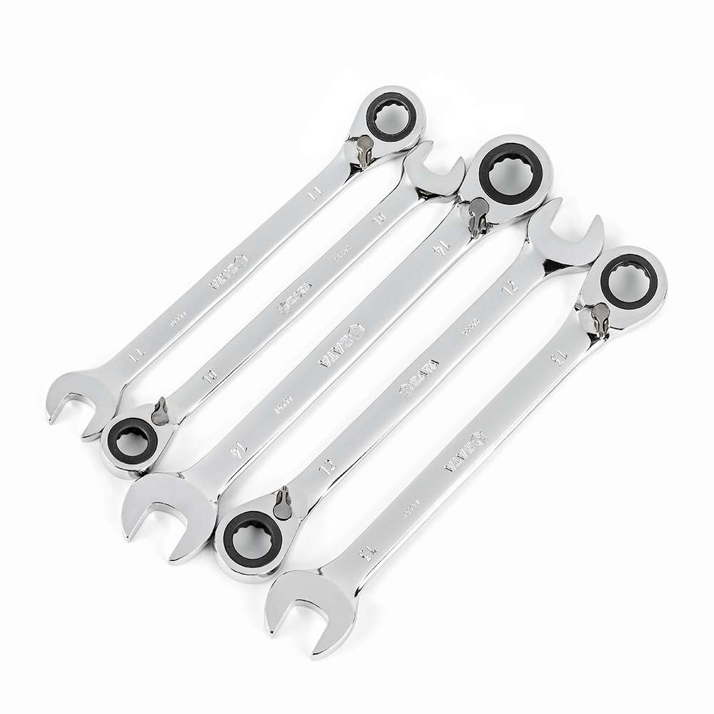 SATA ST09083SJ 5-Piece Metric Reversible Ratcheting Wrench Set 0