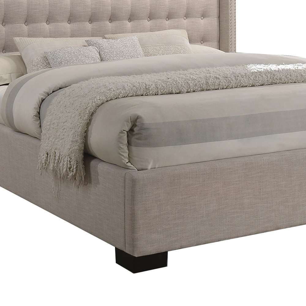 RoDale King Bed - Beige 3