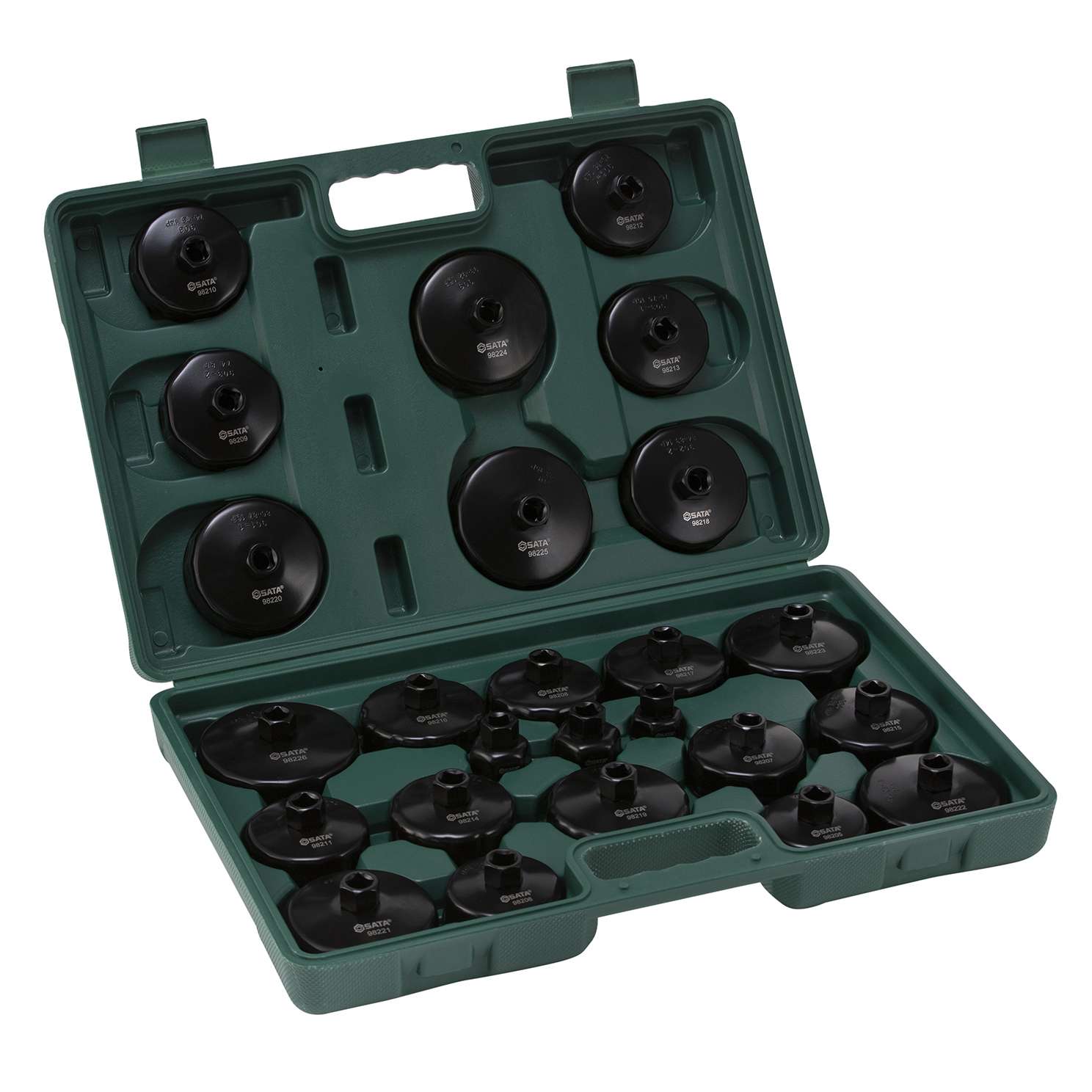 SATA ST09705 25-Piece End Cap Oil Filter Wrench Set 0