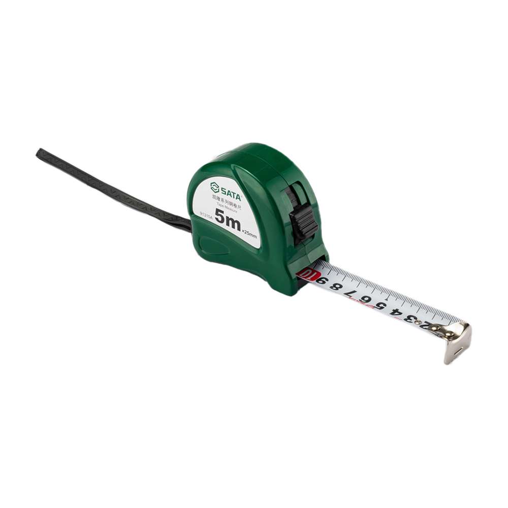 SATA GL91314ME ABS Tape Measure Metric/SAE Scale 5m/16ft x 19mm 0