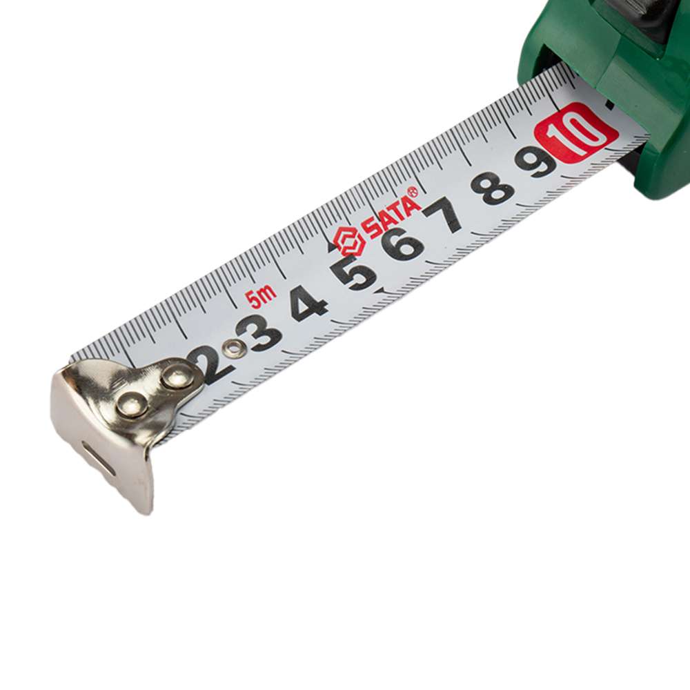 SATA GL91314ME ABS Tape Measure Metric/SAE Scale 5m/16ft x 19mm 2