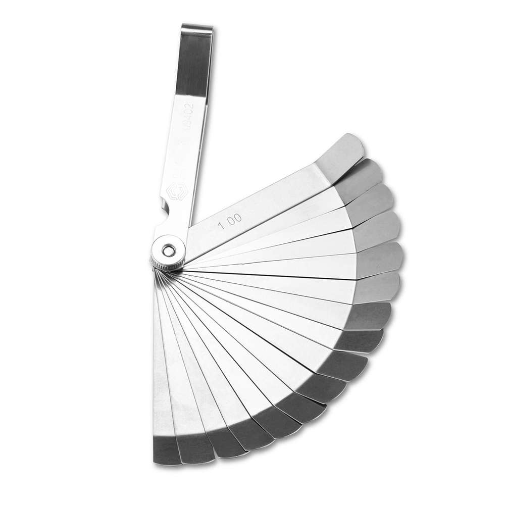 SATA ST09402SJ 16-Piece Feeler Gauge Set 0.05-1.00mm 1
