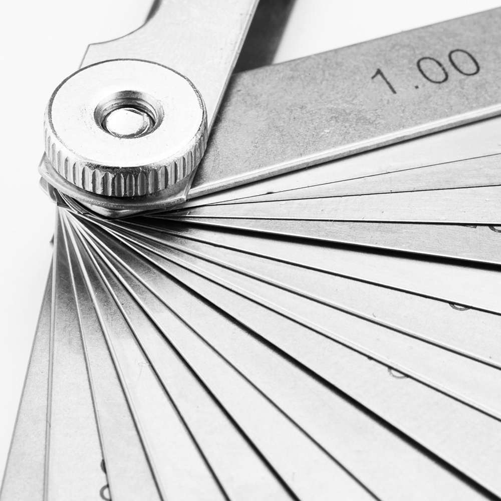 شفرات قياس الخلوص من ساتا المكونة من (16) قطعة سماكة (0.05-1.00mm) موديل (GL09402) 3