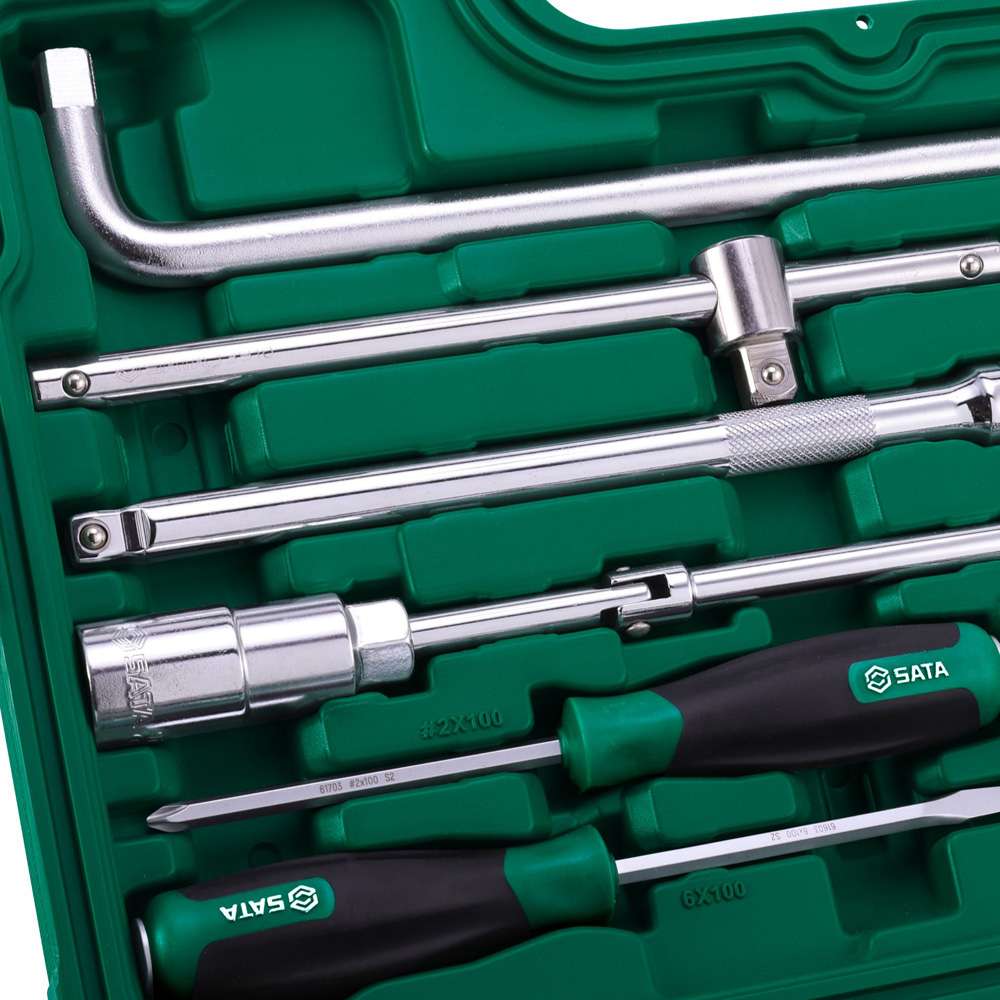 SATA ST09508 50-Piece Auto Repair Master Tool Set 2