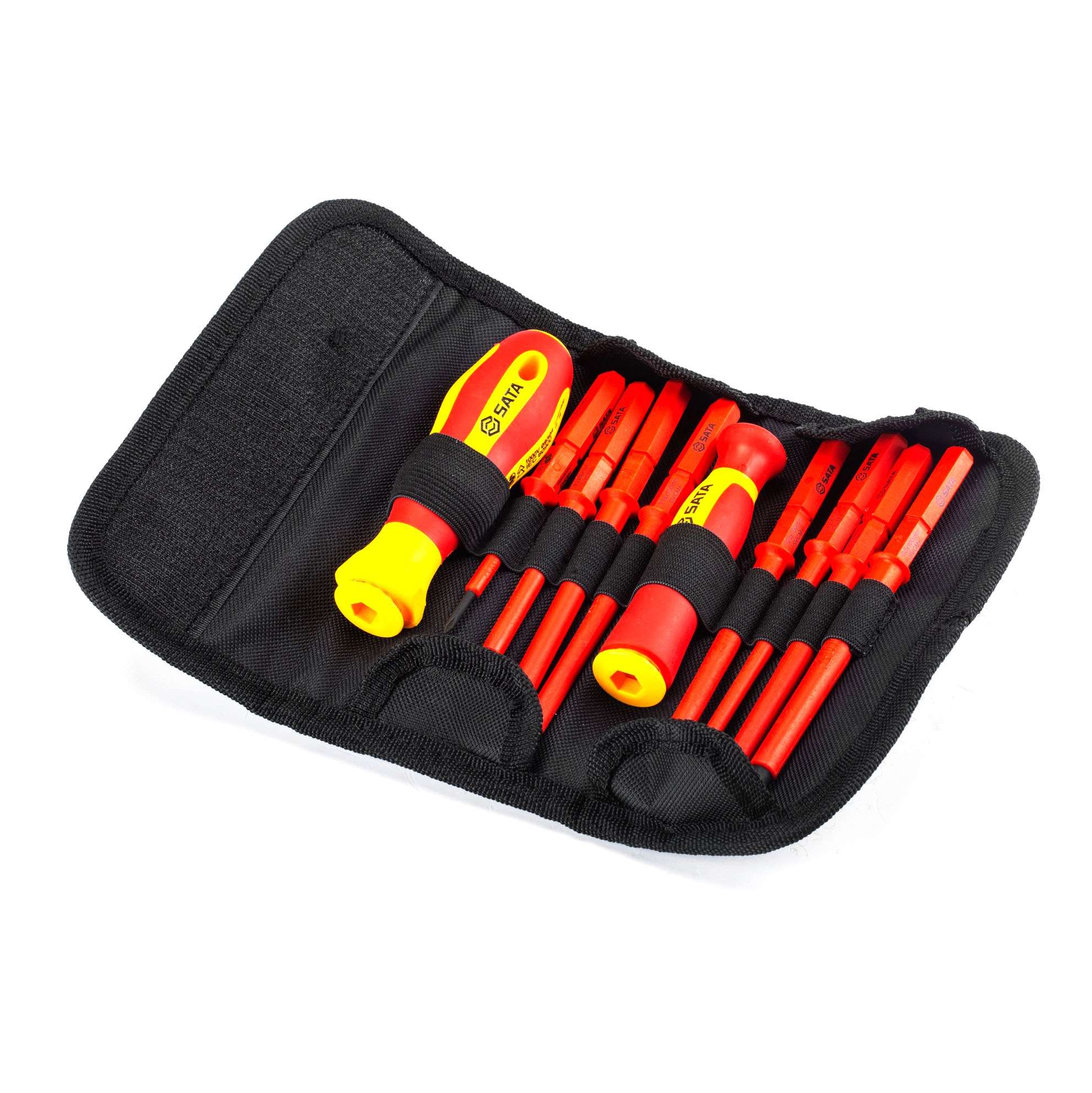 مفكات البراغي ساتا المتصالبة و المشقوقة المكونة من (6) قطع موديل (GL09304SM) 0