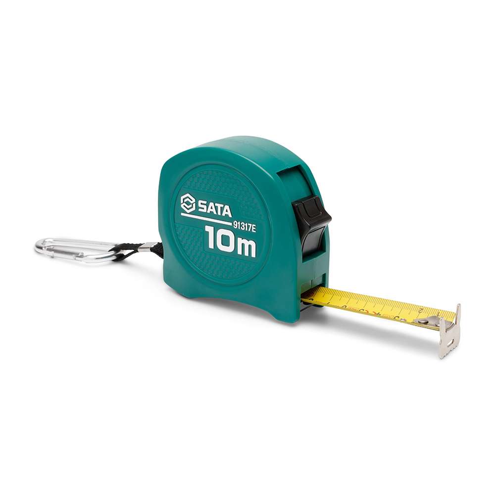 SATA GL91317ME ABS Tape Measure Metric/SAE Scale 10m/33ft x 25mm 0