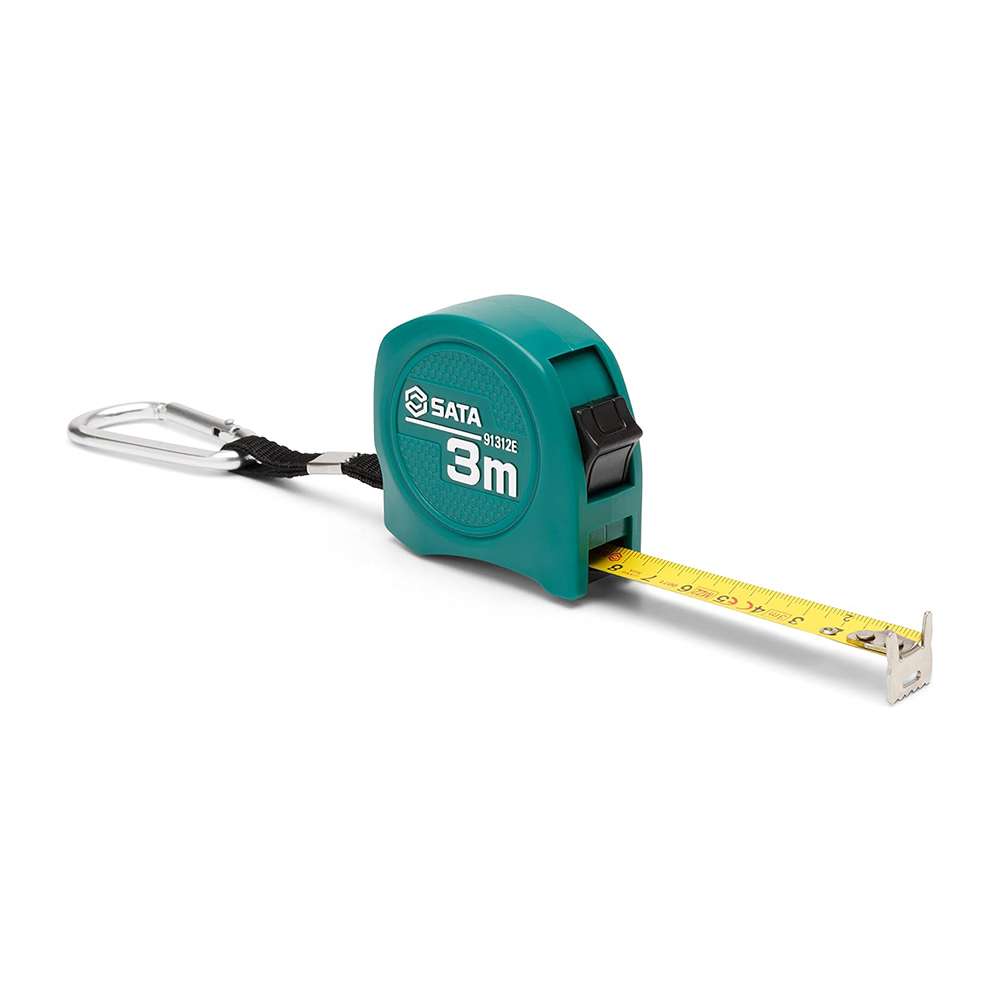 شريط قياس ساتا بمقياس متري و بريطاني طول (3m/10ft) موديل (GL91312SM) 0