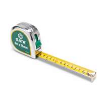 SATA ST91316ME 26ft Rubber Grip Tape Measure Metric/SAE Scale 8m x 25mm
