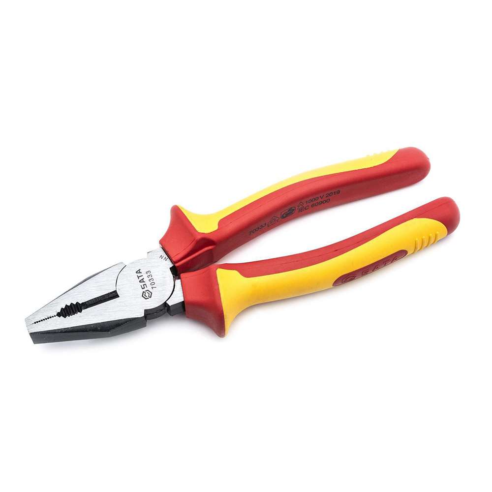 SATA GL70332 VDE Insulated Linesman Pliers 7"