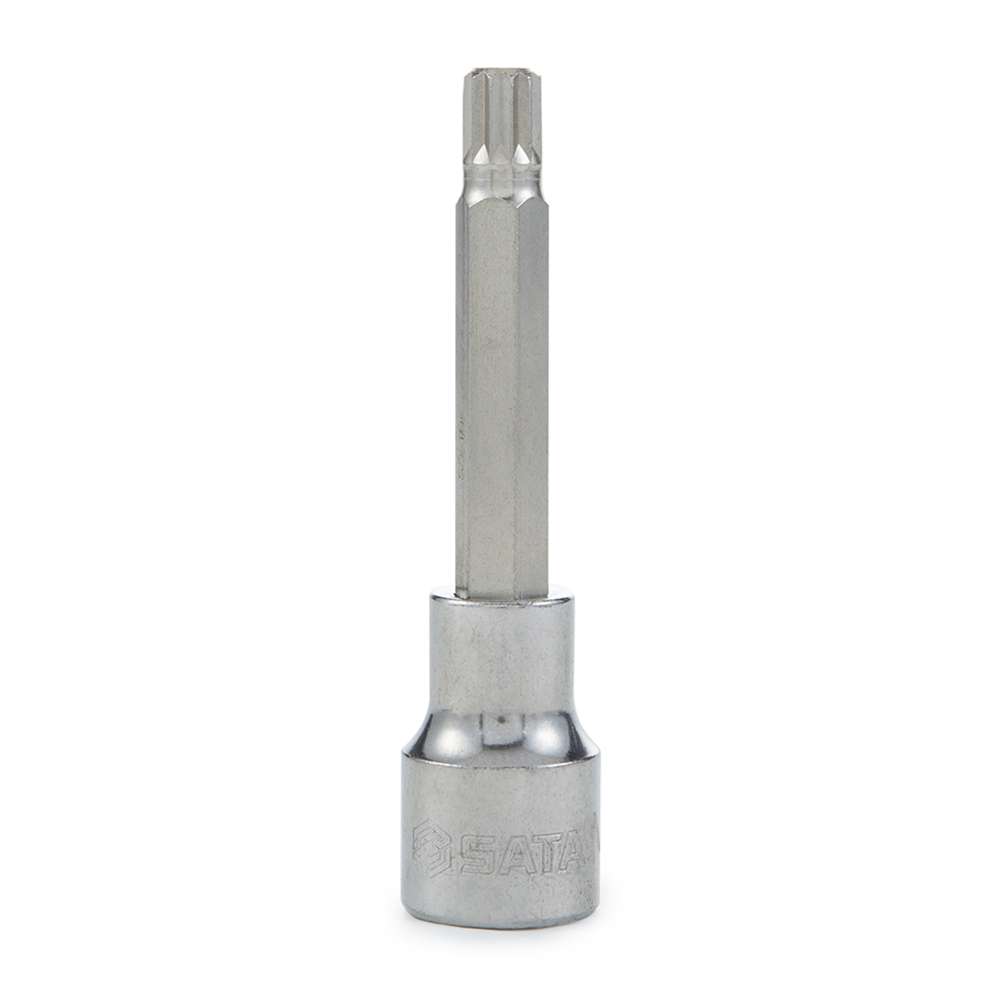 SATA GL25806 1/2" Drive Long Triple Square Bit Socket M14 0