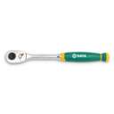 SATA ST11971G 1/4" Drive Quick-Release Teardrop Ratchet with Comfort Grip Handle (72 Teeth) 0