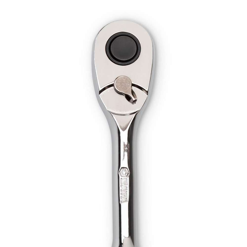 SATA ST11971G 1/4" Drive Quick-Release Teardrop Ratchet with Comfort Grip Handle (72 Teeth) 3