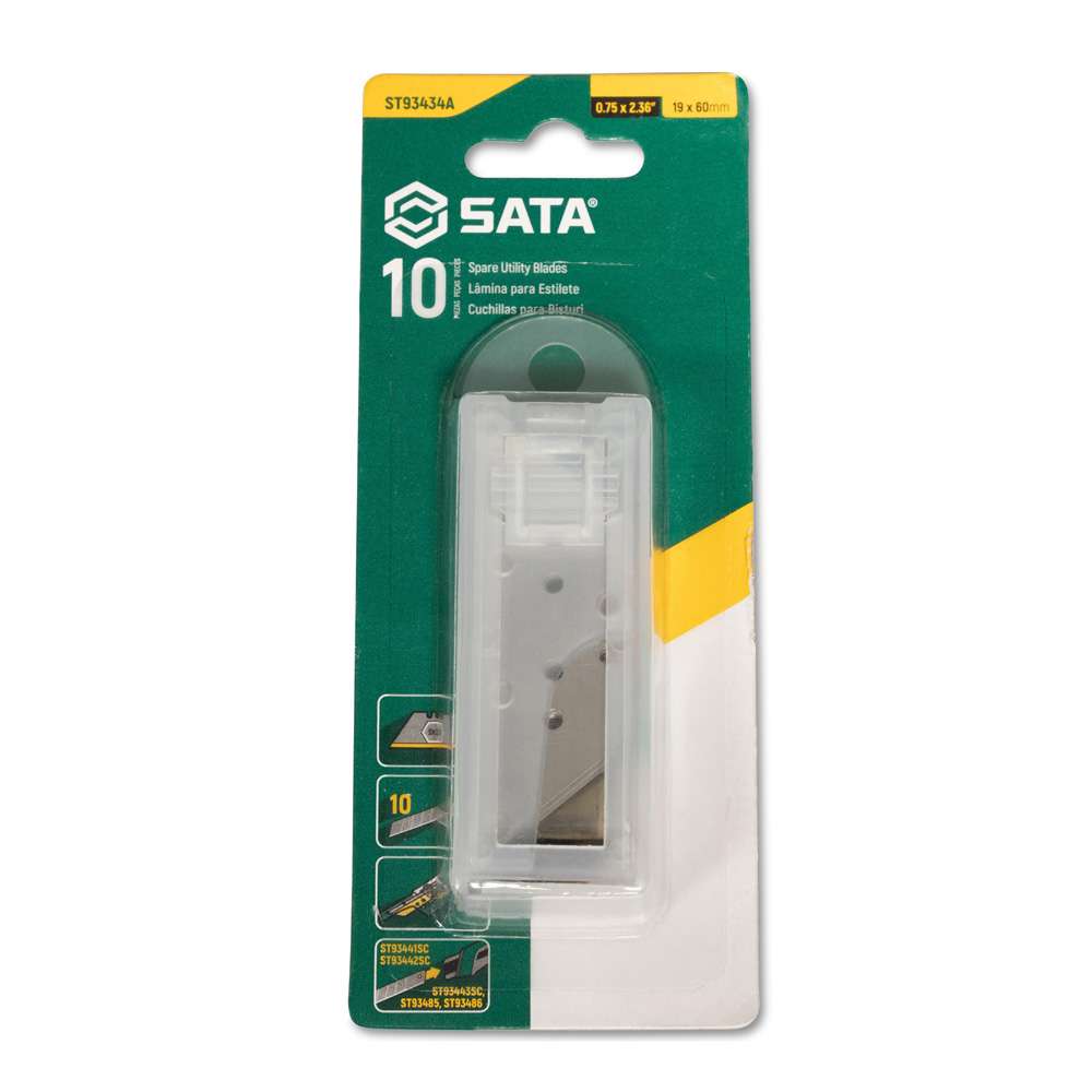 SATA ST93434A 10-Piece Spare Utility Blades Set 2