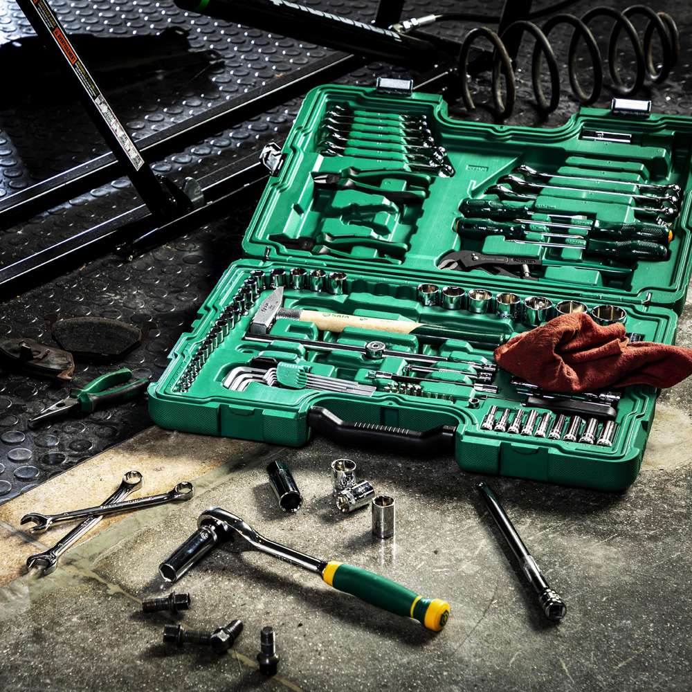 St09547g Sata 104 Piece 1/4 1/2 Metric Tool Set – FEPY