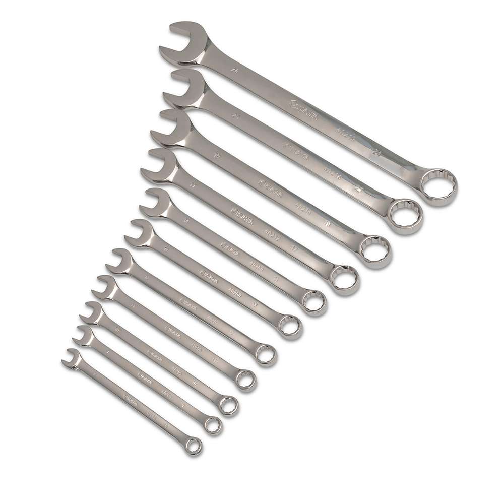 SATA GL09064 11-Piece Metric Combination Wrench Set 0