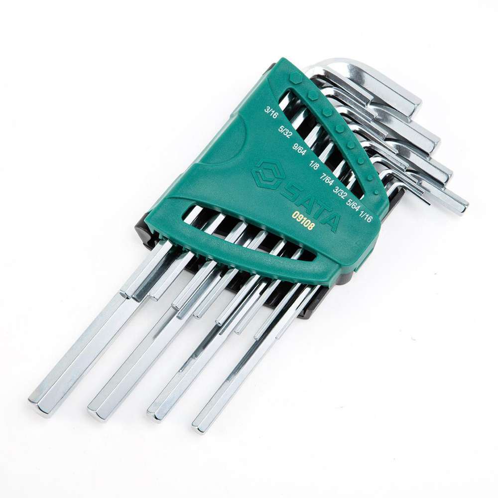SATA ST09108SJ 12-Piece SAE Long Hex Key Set