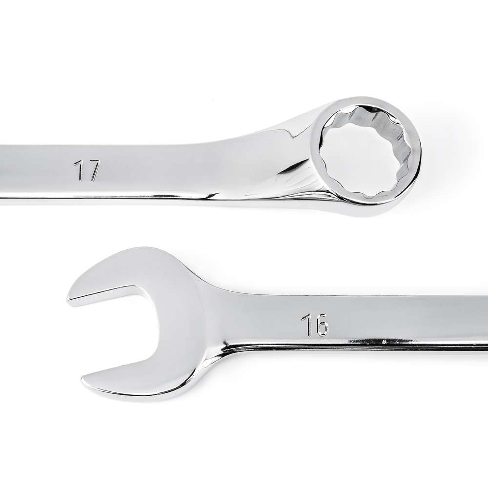 SATA GL08018 17-Piece Metric Offset Combination Wrench Set 1