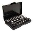 SATA ST09131SJ 25-Piece 1/4" Drive 6 Point Metric/SAE Pass-Thru Socket Set 2